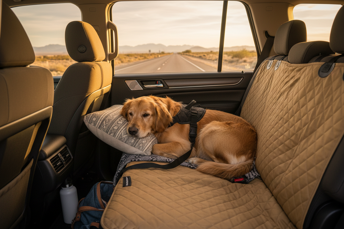 Best Way to Travel With a Large Dog in a Car