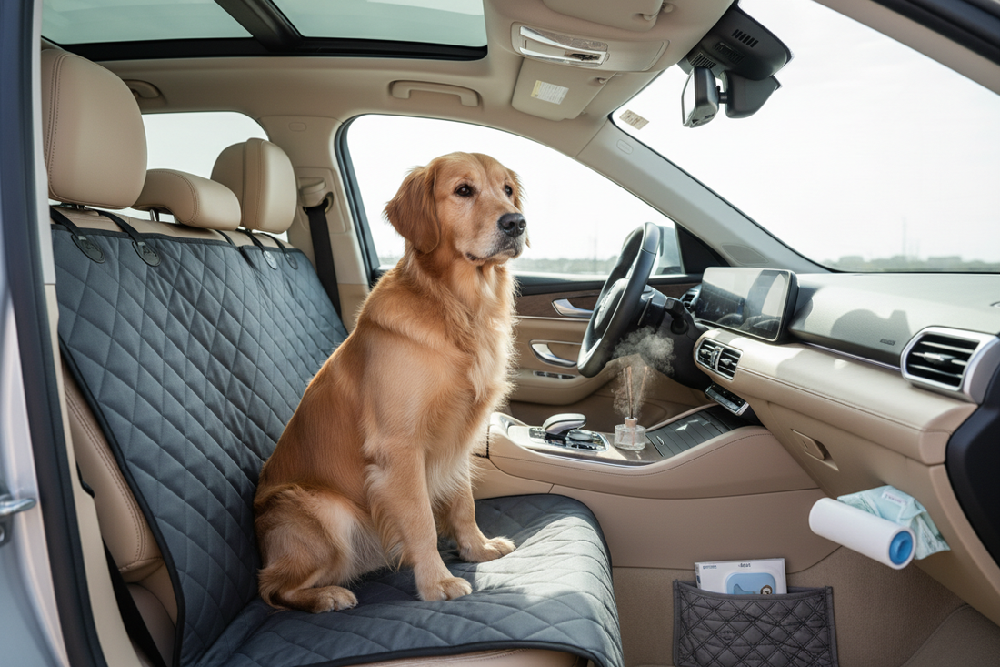 How to Keep Your Car Clean When Traveling With a Dog